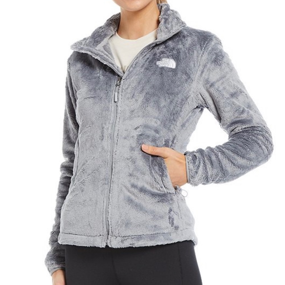 North Face Osito Silken Fleece Long Sleeve Cozy Jacket